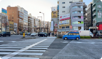 四ツ谷店までの道のり2